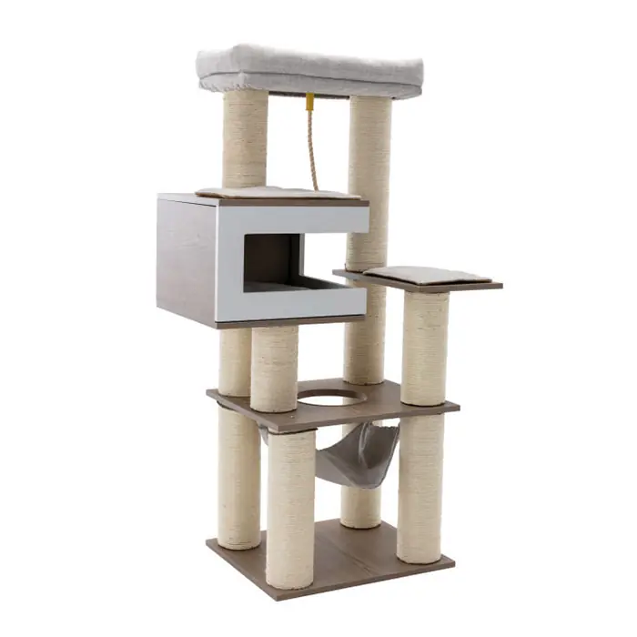 M-PETS CAT ELİTE GRACE KEDİ TIRMALAMA 77X50X131CM