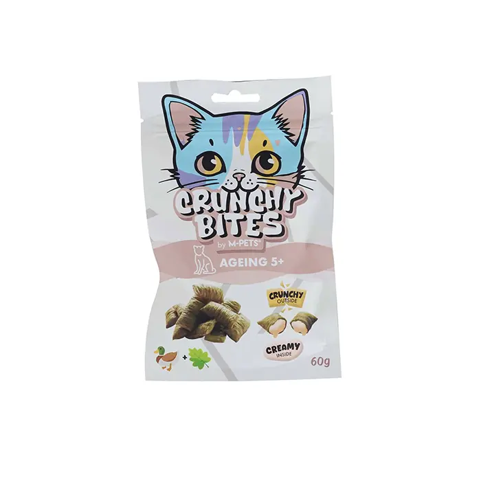 M-PETS CRUNCHY BİTES AGEİNG 5+ FONKSİYONEL KEDİ ÖDÜL MAMASI 60GR
