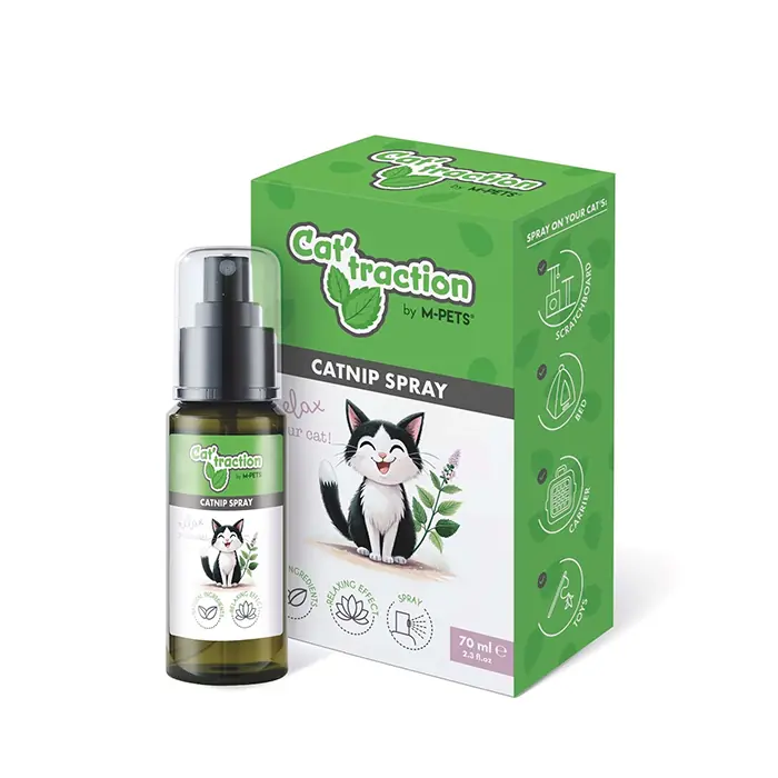 M-PETS CAT TRACTİON CATNİP KEDİ SPREY 70ML