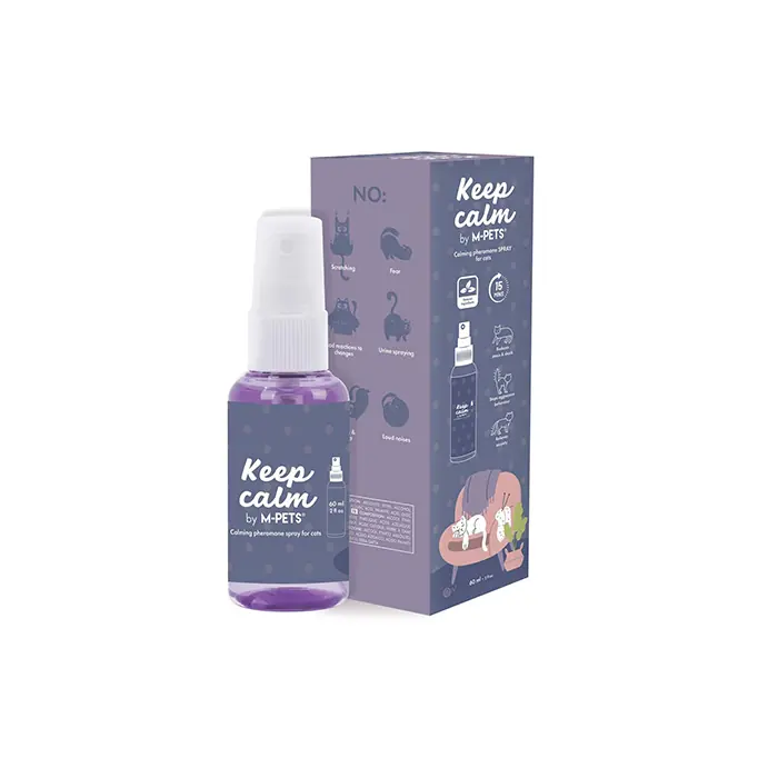 M-PETS KEEP CALM SAKİNLEŞTİRİCİ SPREY 60ML