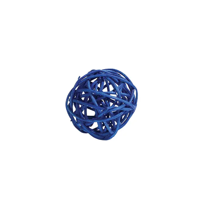 M-PETS ZİLLİ RATTAN TOP KEDİ OYUNCAĞI 4CM