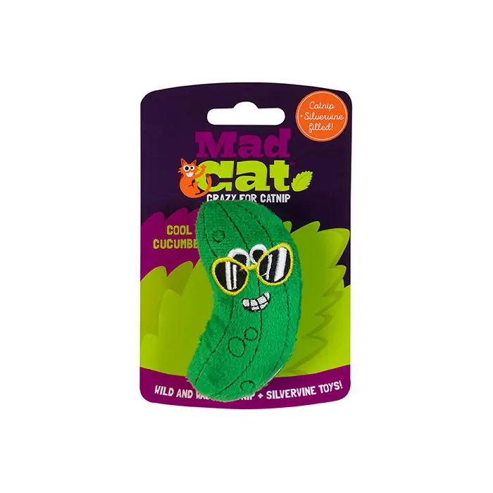 MAD CAT COOL CUCUMBER KEDİ OTLU VE MATATABİLİ KEDİ OYUNCAĞI