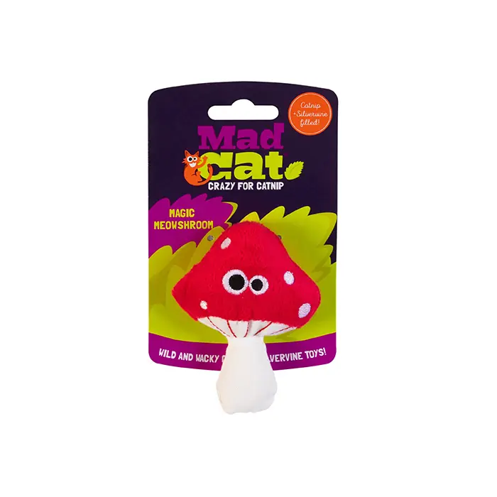 MAD CAT MAGİC MEOWSHROOM KEDİ OTLU VE MATATABİLİ KEDİ OYUNCAĞI
