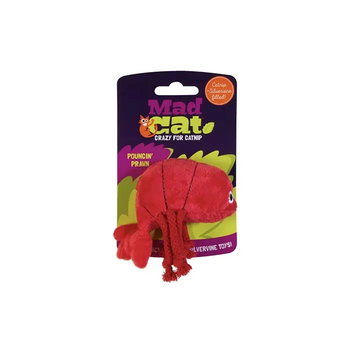 MAD CAT POUNCİN PRAWN KEDİ OTLU VE MATATABİLİ KEDİ OYUNCAĞI