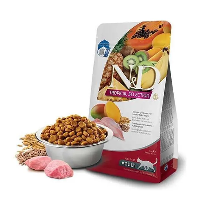 N&D TROPİCAL SELECTİON TAVUKLU YETİŞKİN KEDİ MAMASI 1,5KG
