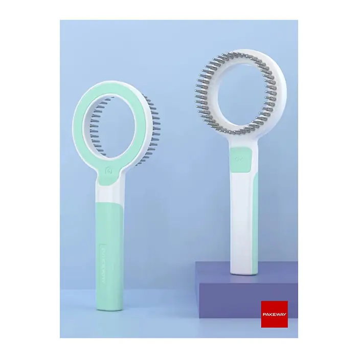 PAKEWAY O+ SERİSİ BÜYÜTEÇ TARAMA VE MASAJ FIRÇASI TURKUAZ