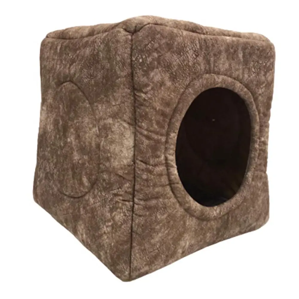 PET PRETTY COMFORT ÜÇ FONKSİYONLU KEDİ YATAĞI KAHVE