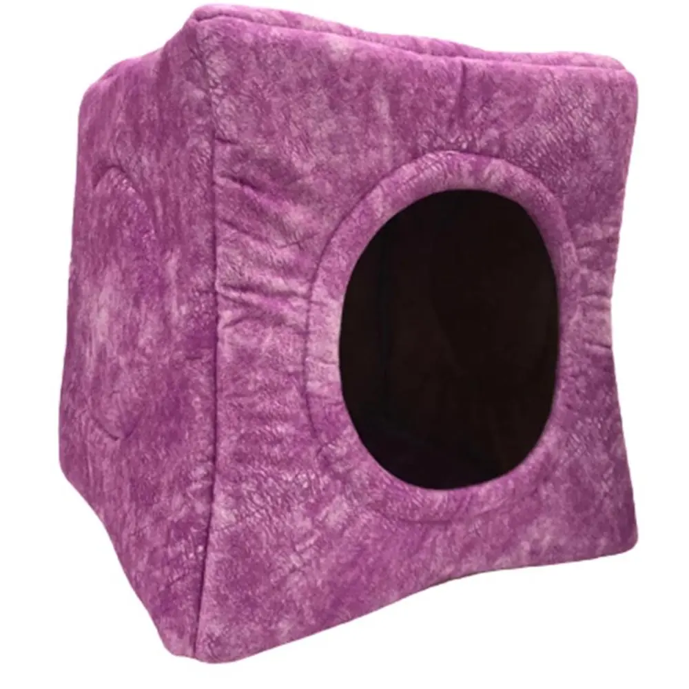 PET PRETTY COMFORT ÜÇ FONKSİYONLU KEDİ YATAĞI PEMBE