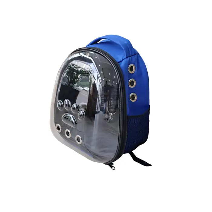 PET PRETTY ECO ASTRONOT KEDİ TAŞIMA ÇANTASI MAVİ