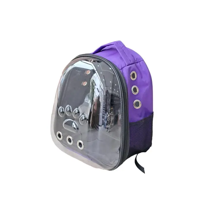 PET PRETTY ECO ASTRONOT KEDİ TAŞIMA ÇANTASI MOR
