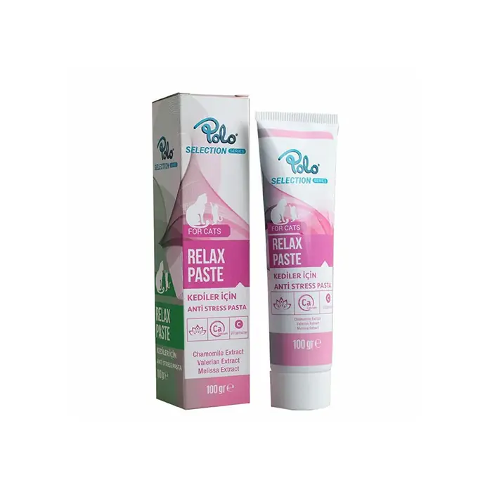 POLO RELAX PASTE SAKİNLEŞTİRİCİ  KEDİ PASTASI 100GR