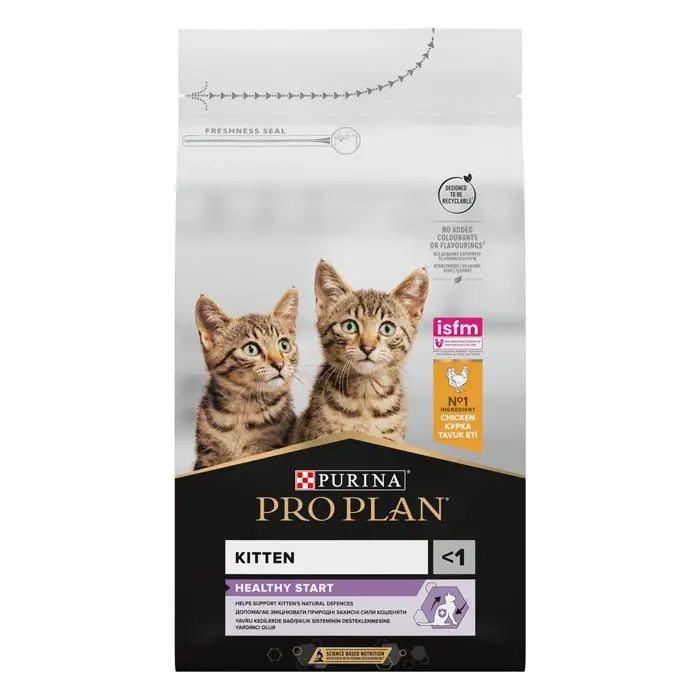 PRO PLAN ORİGİNAL KİTTEN TAVUK ETLİ YAVRU KEDİ MAMASI 1,5 KG