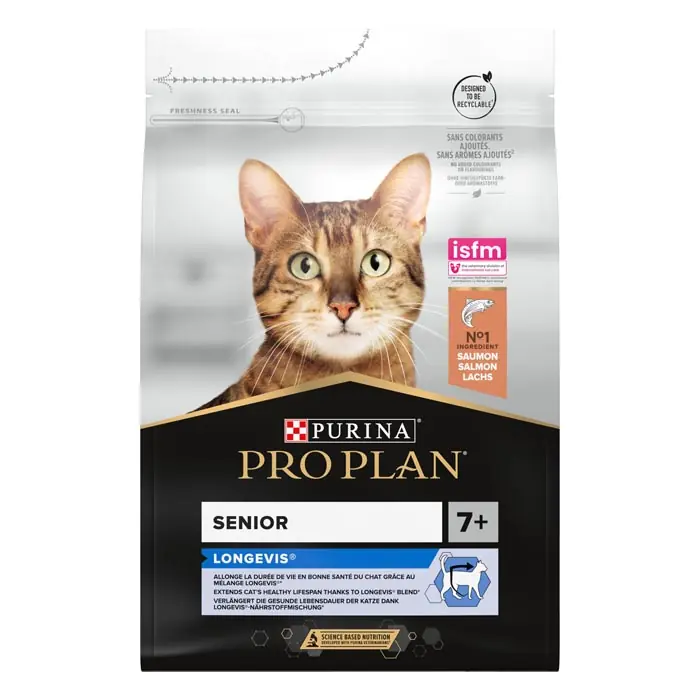 PRO PLAN ORİGİNAL SENİOR +7 SOMONLU YAŞLI KEDİ MAMASI 3 KG