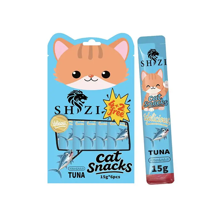 SHİZİ TON BALIKLI LİKİT KEDİ ÖDÜLÜ 6X15GR