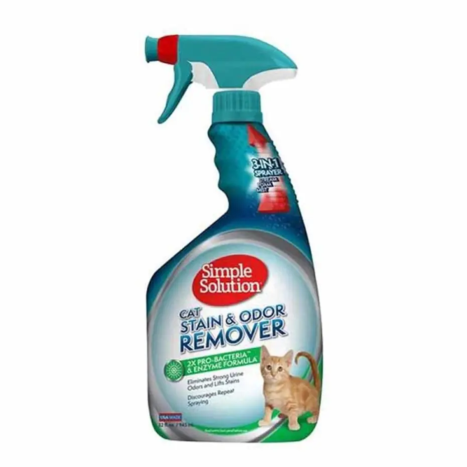SİMPLE SOLUTİON KEDİLER İÇİN LEKE VE KOKU GİDERİCİ SPREY 750 ML
