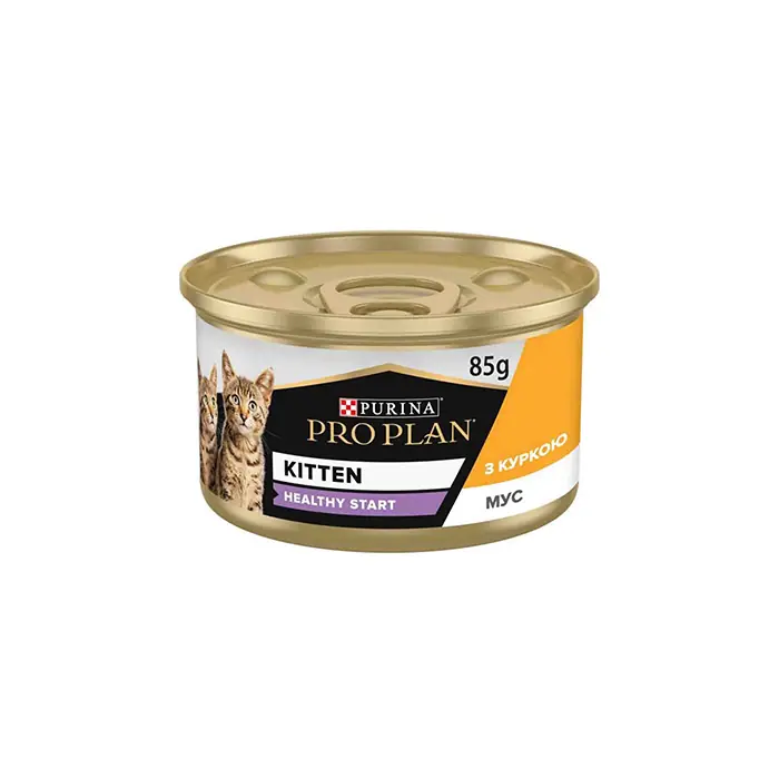 PRO PLAN KİTTEN TAVUKLU YAVRU KEDİ KONSERVESİ 85GR