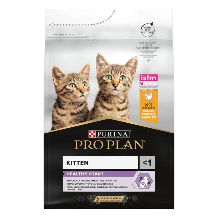 PRO PLAN ORİGİNAL KİTTEN TAVUKLU YAVRU KEDİ MAMASI 3 KG