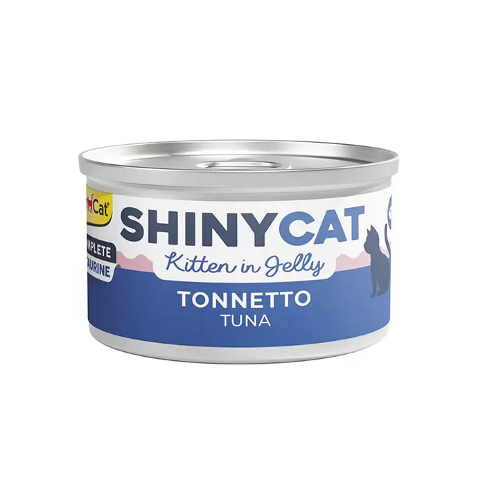 GİMCAT NEW SHİNYCAT JELLY TON BALIKLI YAVRU KEDİ KONSERVESİ 70GR