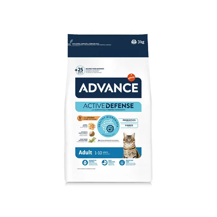 ADVANCE TAVUK ETLİ YETİŞKİN KEDİ MAMASI 3 KG