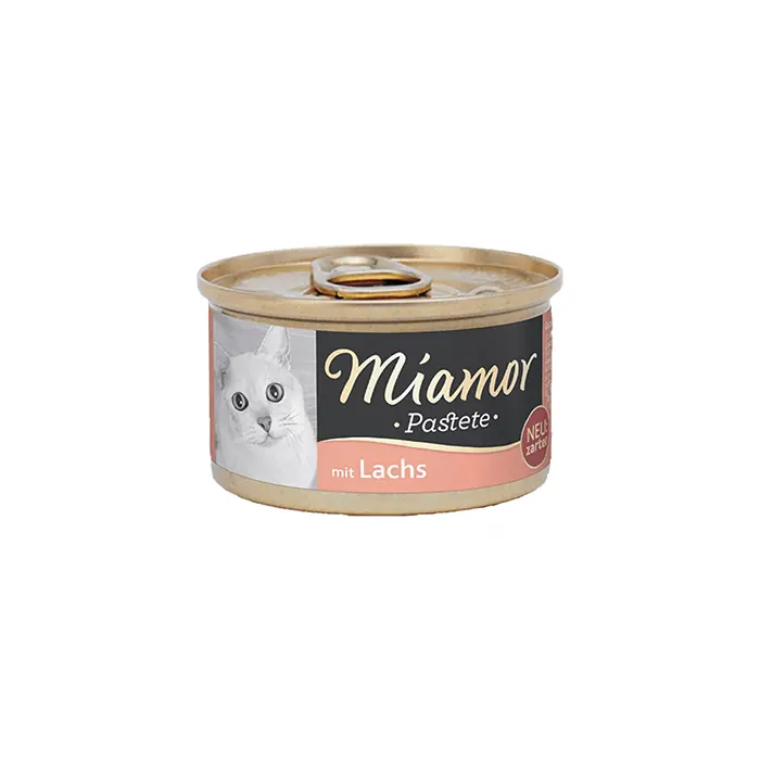 MİAMOR PASTETE SOMONLU KEDİ KONSERVESİ 85GR