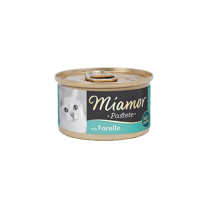 MİAMOR PASTETE ALABALIKLI KEDİ KONSERVESİ 85G