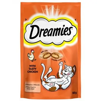 DREAMİES WİTH TASTY CHİCKEN 60GR.