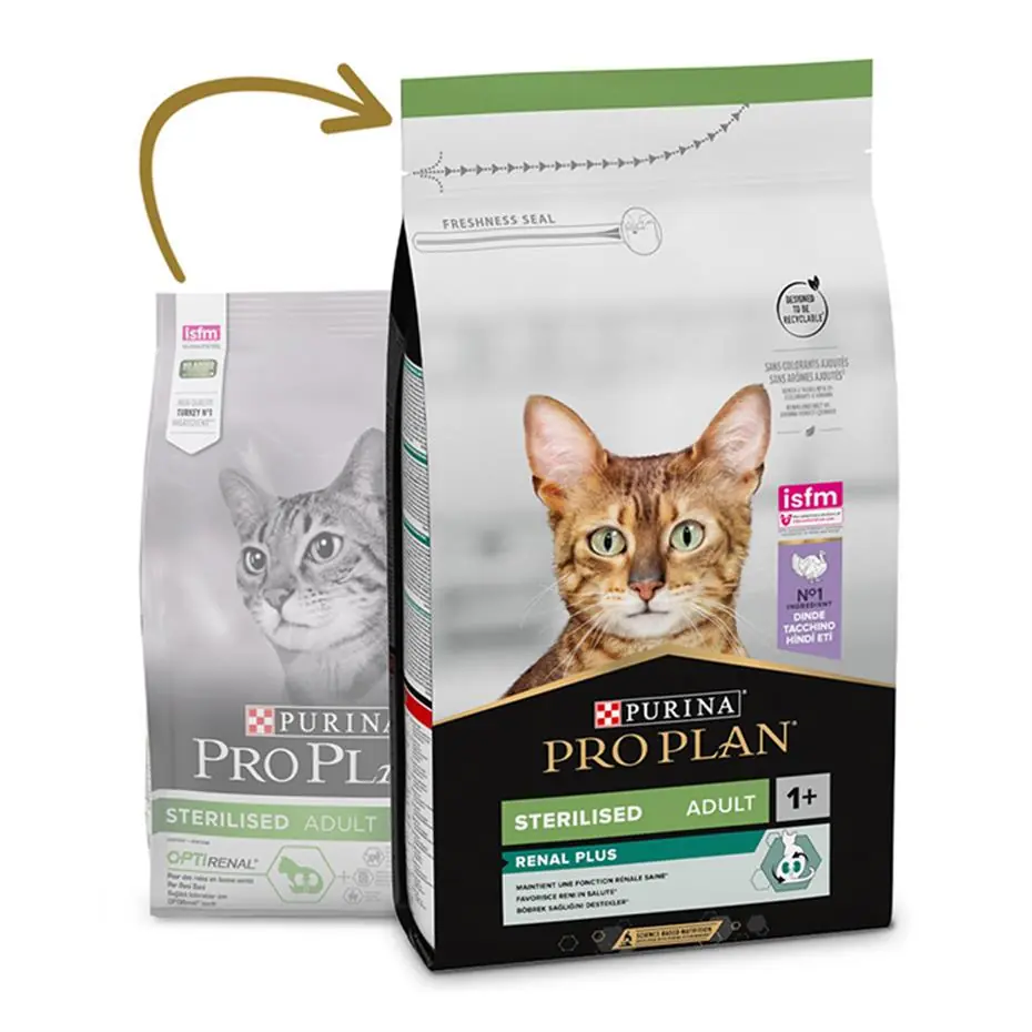 PROPLAN KISIRLAŞTIRILMIŞ KEDİLER İÇİN HİNDİLİ VE TAVUKLU MAMA 1.5 KG