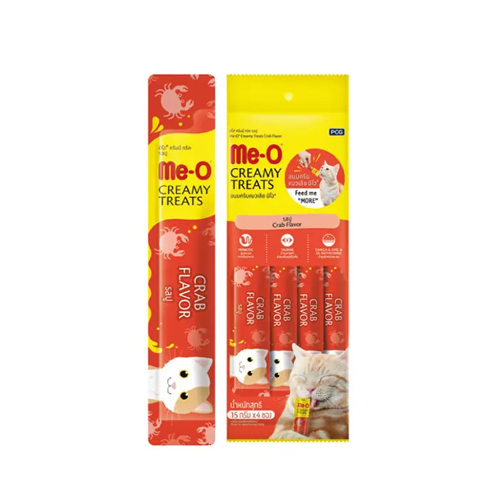 ME-O CREAMY YENGEÇ VE TON BALIKLI KEDİ ÖDÜLÜ 4X15GR