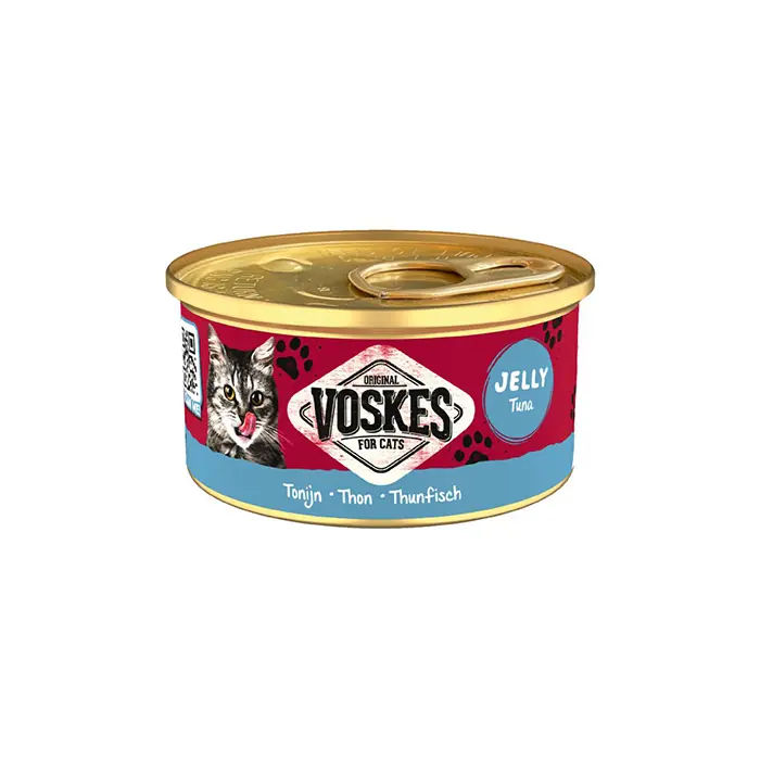 VOSKES JELLY TON BALIKLI YETİŞKİN KEDİ KONSERVESİ 85GR
