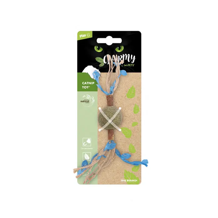 M-PETS CHARMY BRANCY CATNİPLİ KEDİ OYUNCAĞI MAVİ