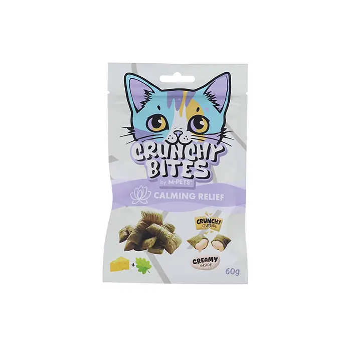 M-PETS CRUNCHY BİTES CALMİNG RELİEF FONKSİYONEL KEDİ ÖDÜL MAMASI 60GR