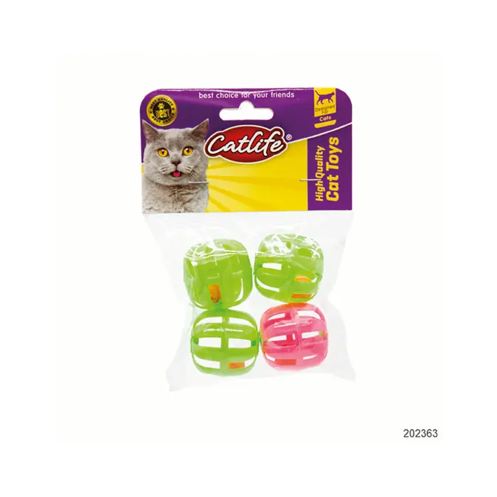 CATLIFE ZİLLİ KEDİ OYUNCAĞI 4LÜ PAKET 202363
