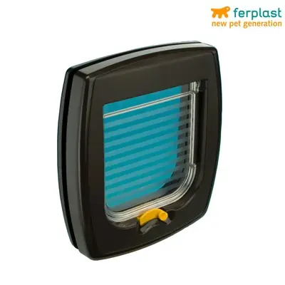 FERPLAST SWİNG 1 KEDİ KAPISI KAHVERENGİ