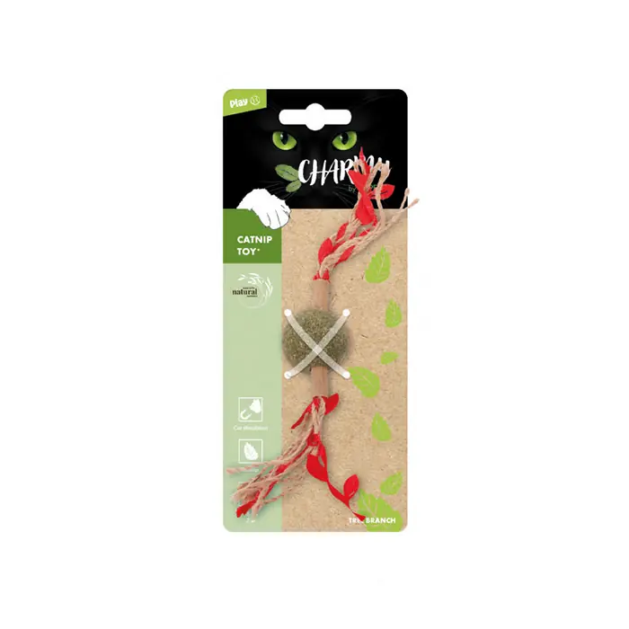 M-PETS CHARMY BRANCY CATNİPLİ KEDİ OYUNCAĞI KIRMIZI