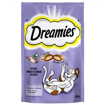 DREAMİES WİTH DELECTABLE DUCK 60GR.