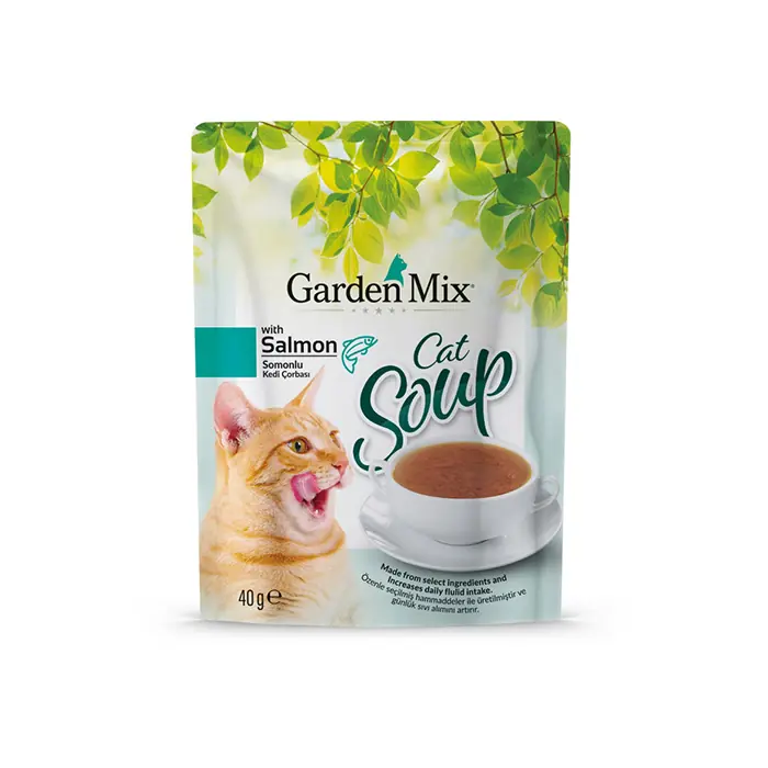 GARDEN MİX SOMONLU KEDİ ÇORBASI 40 GR