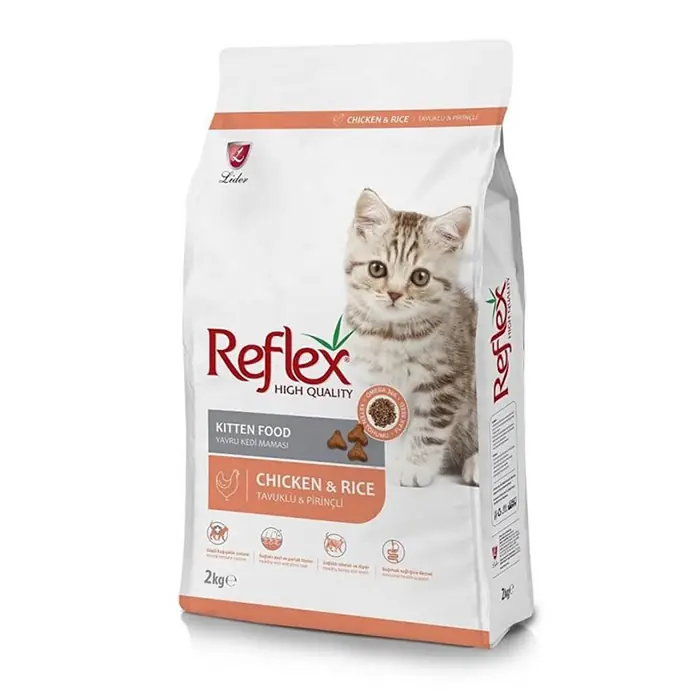 REFLEX KİTTEN TAVUKLU YAVRU KEDİ MAMASI 15 KG