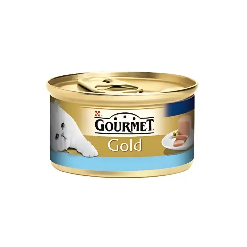 GOURMET GOLD KIYILMIŞ TON BALIKLI YAŞ KEDİ MAMASI 85GR