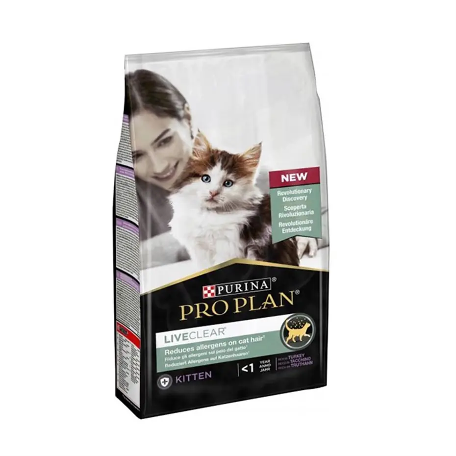PRO PLAN LİVECLEAR HİNDİ ETLİ YAVRU KEDİ MAMASI 1,4 KG