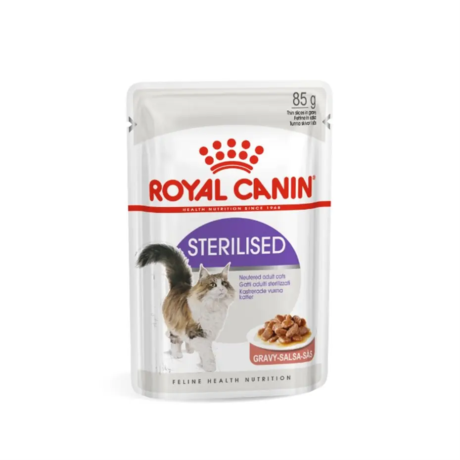 ROYAL CANİN GRAVY STERİLİSED KISIRLAŞTIRILMIŞ YAŞ KEDİ MAMASI 85 GR
