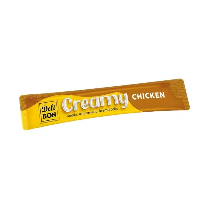 DELİBON CREAMY TAVUKLU SIVI KEDİ ÖDÜL MAMASI 15GR