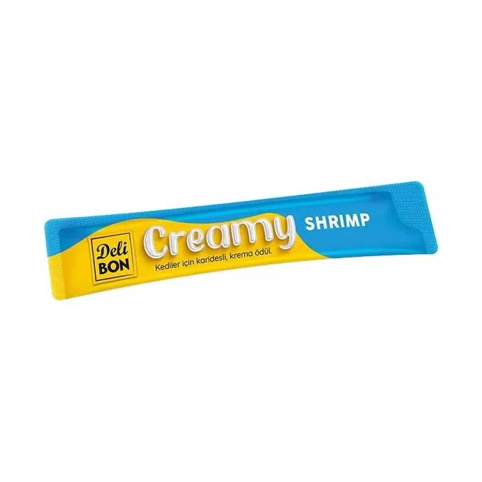 DELİBON CREAMY KARİDESLİ SIVI KEDİ ÖDÜL MAMASI 15GR