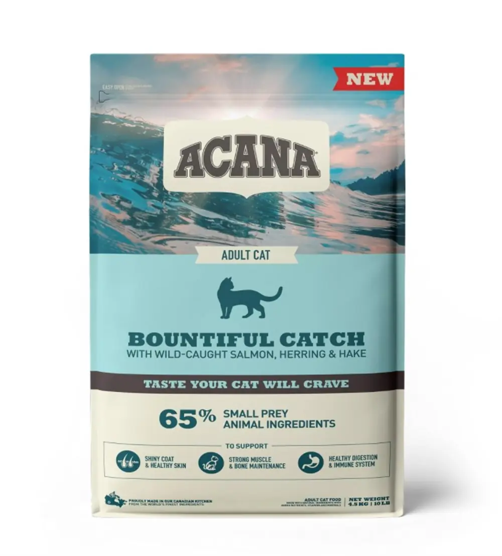 ACANA BOUNTİFUL CATCH YETİŞKİN KEDİ MAMASI 4,5 KG
