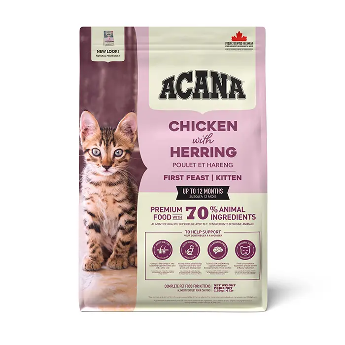 ACANA FİRST FEAST KİTTEN YAVRU KEDİ MAMASI 1,8 KG