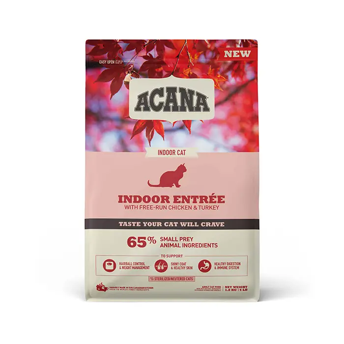 ACANA INDOOR ENTREE KISIRLAŞTIRILMIŞ KEDİ MAMASI 1,8 KG