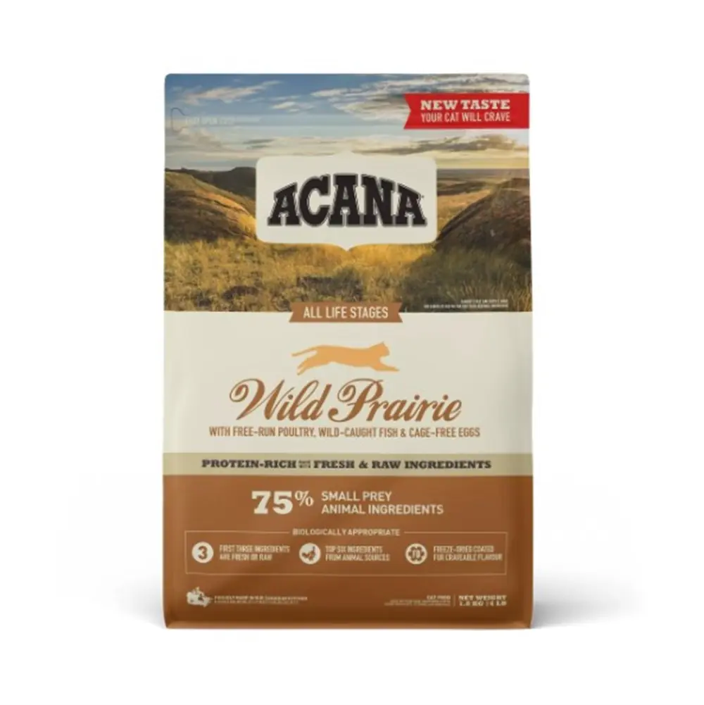 ACANA WİLD PRAİRİE TAHILSIZ KEDİ MAMASI 1,8 KG