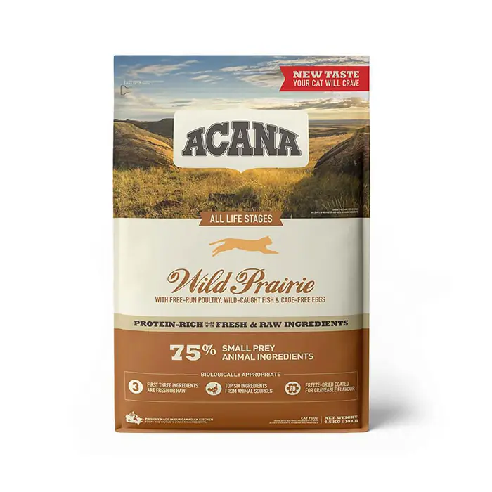 ACANA WİLD PRAİRİE TAHILSIZ KEDİ MAMASI 4,5 KG