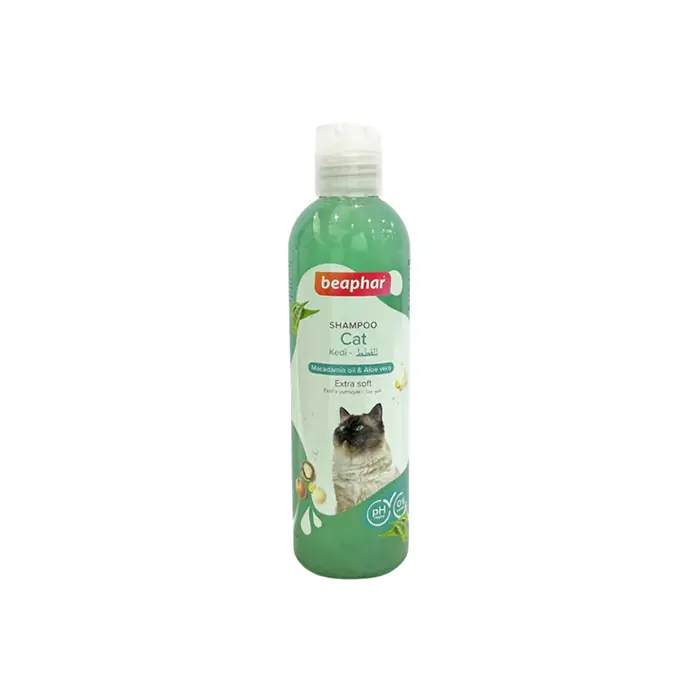 BEAPHAR MACADAMİA - ALOE VERA KEDİ ŞAMPUANI 250ML