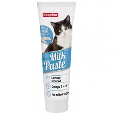 BEAPHAR OMEGA 3&6 SÜTLÜ KEDİ PASTASI 100GR