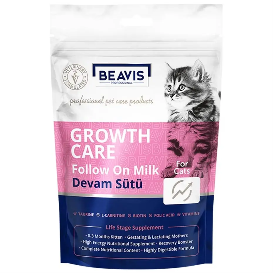 BEAVİS GROWTH CARE FALLOW ON MİLK KEDİ DEVAM SÜTÜ 200GR